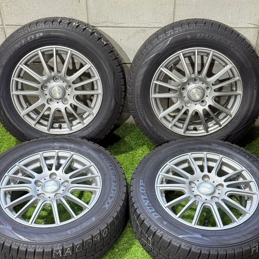 【決まりました】【訳ありセール】60以前のノア・ヴォクシー・エスクァイア　195/65R15 ホイールセット　スタッドレス