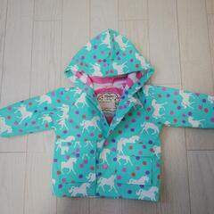 Hatley ハットレイ チェンジングカラー ギャロップホース 色が変わる ベビー レインコート

の画像