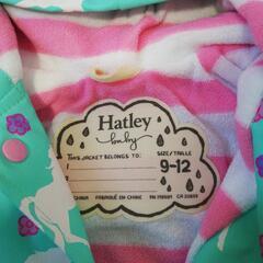 Hatley ハットレイ チェンジングカラー ギャロップホース 色が変わる ベビー レインコート

の画像