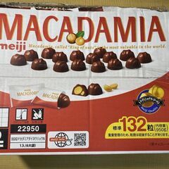 T181/賞味期限2025/8　明治マカダミアチョコレート 22粒×6袋　132粒　「マカダミア×カカオ」のカラダにうれしい組み合わせ！　の画像