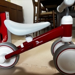 1才からのチャレンジバイク　Dバイクミニプラス（赤）の画像