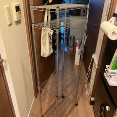 スチールラック　4段(組み立て済み)の画像