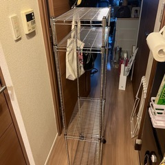 スチールラック　4段(組み立て済み)の画像
