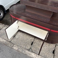 陳列棚　展示台　店舗什器　お土産屋　２つありますの画像