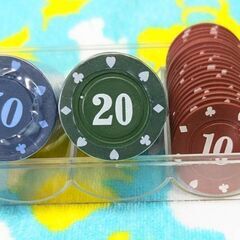 ☆カジノコイン・ポーカーコイン　各20枚（100・50・20・1...