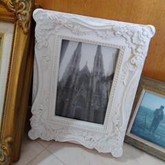  フォトフレーム 絵画 額縁の画像