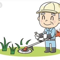 庭の草刈り　南城市または付近
