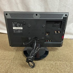 SHARP シャープ AQUOS 液晶カラーテレビ LC-19P5 2018年製の画像