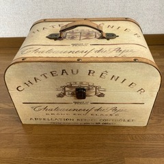 【ヴィンテージ】トランク★ワインケース chateau renier★