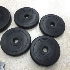 ダンベルセット 2.5kgプレート×4・1.25kgプレート×4 シャフト×2本セット BODYTECH ☆ 札幌市 北区 屯田 の画像