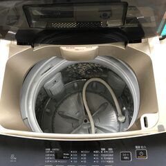 【ｼﾞｬﾝｸﾞﾙｼﾞｬﾝｸﾞﾙ金沢店】洗濯機 アイリスオーヤマ DAW-A80 2021年製 ※現状販売の画像