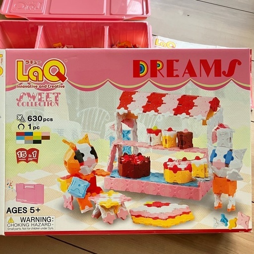 『1年保証』 LaQラキュースイートコレクションドリームス (なみへぃ) 五香の 知育玩具