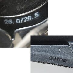 26㎝~26.5㎝ MCCOUGAR スキーブーツ M305 マックーガー スキー靴 マックガー ブラック 札幌市 清田区 平岡の画像