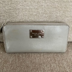 マイケルコース　長財布　グレー