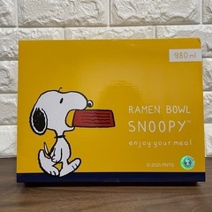 新品　スヌーピー　ラーメンボウルの画像