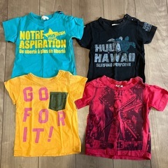 80サイズ半袖Tシャツ　セットで！