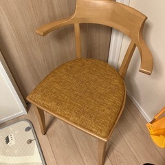 カンディハウス マム ダイニング EXテーブル ルントオム3脚 コネリア1脚の画像