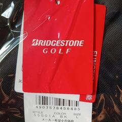 ブリヂストンゴルフ 半袖ポロシャツ 黒 未使用の画像