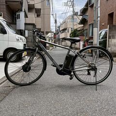 ブリジストン TB1e 電動アシスト自転車 グレー系