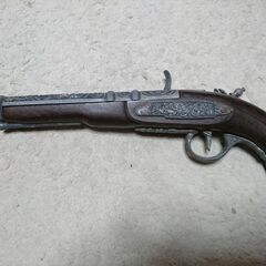 【★西洋　銃　アンティーク　飾り物　置物　骨董　希少　年代物　レ...