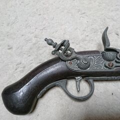 【★西洋　銃　アンティーク　飾り物　置物　骨董　希少　年代物　レアもの　】の画像