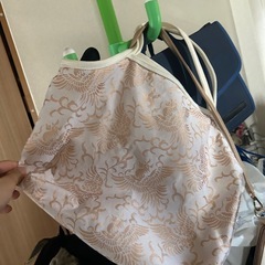 和装バック　金刺繍