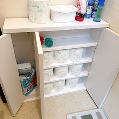 【受渡予定者決定済】トイレ用のラックの画像