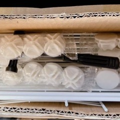 ① 【新品未使用】ペットケージ キャットケージ 3段 ●組み立て簡単● ジョイント式 猫ゲージ至急の画像