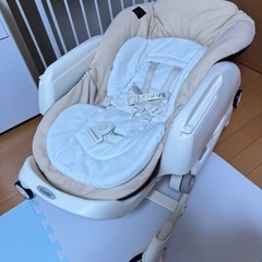 ねむりら　コンビ　combi ハイローチェア　バウンサー　手動の画像