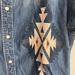SCHOTT（シュート） デニムシャツ　半袖の画像