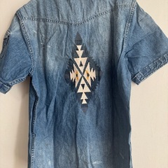 SCHOTT（シュート） デニムシャツ　半袖の画像