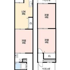 ✨️敷金無料！)上新庄駅まで徒歩３分！梅田駅まで１８分♪３ＬＤＫテラス - 大阪市