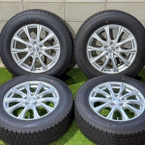 【決まりました】【美品】  CX-5  225/65R17 グッドイヤー スタッドレス アルミセット