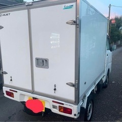 ダイハツ 軽トラック ボックス型 荷台 ホワイト　ハイゼット　冷凍車　中温　冷蔵の画像