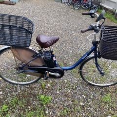 お薦め品‼️良品‼️パナソニック電動アシスト自転車26インチバッテリー16Ah2021年の画像