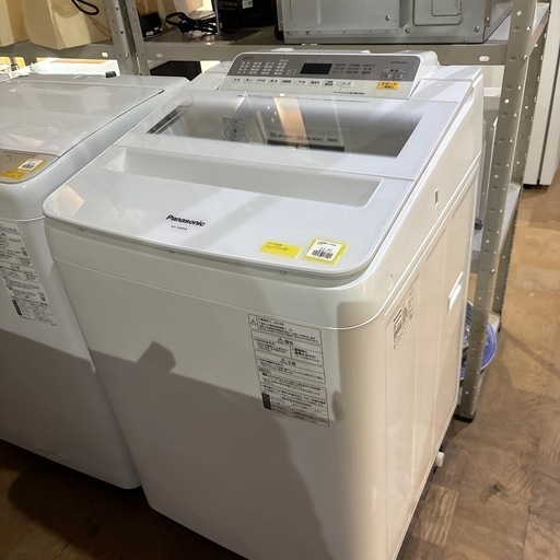 A-412 Panasonic 8kg洗濯機❗️2019年製