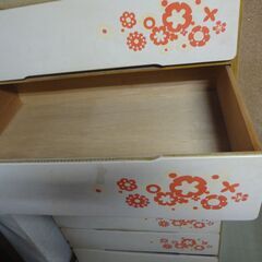 タンス　ベビー用　木製　アンティーク家具　収納家具　美品　②の画像