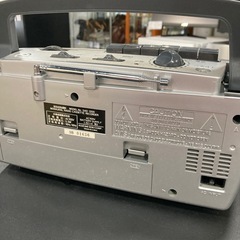 【ジモティー割】コイズミ ラジカセレコーダー シルバー（ID1054）の画像