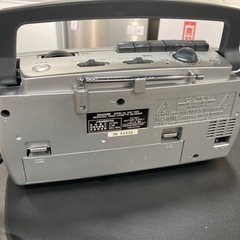【ジモティー割】コイズミ ラジカセレコーダー シルバー（ID1054）の画像