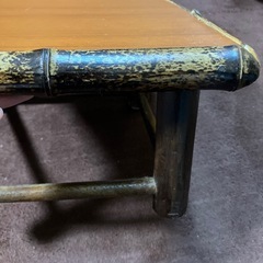 竹のミニテーブル　31.5センチの画像