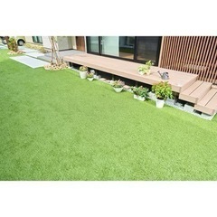 人工芝 防草シート付き 2m×20m 国産 リアル質感 ロールタイプ 人工芝 の画像