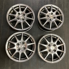 アルミ　14インチ　5.5jJ PCD100 4H
