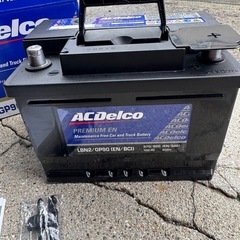 AC Delco 12Vカーバッテリー　の画像