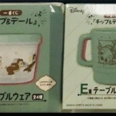 入園　プラスチックコップ　チップ&
デール
