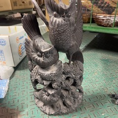 フクロウのインテリアの画像