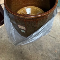 漬物鉢、壺、と重し