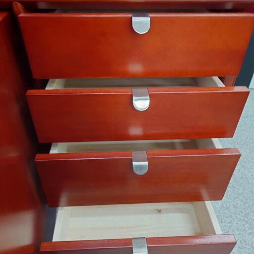 展示アウトレット品 DENコーポレーション キャビネット マホガニー 2 展示アウトレット品 DENコーポレーション キャビネット