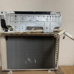 決まりました！早い連絡優先【中古品】管2Q83　FUJITSU nocria ルームエアコン AS-A408H ホワイト 2018年製　おもに11畳用　単相100V　リモコン有りの画像