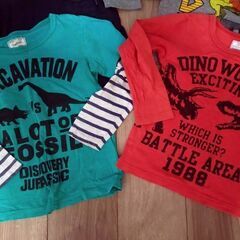 子供服120. 長袖シャツ6枚組の画像