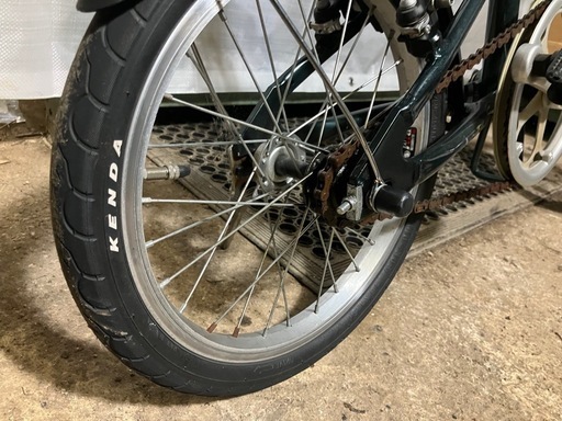 値下げしました！【キャプテンスタッグ 軽量折りたたみ自転車 16インチ】すぐお乗り頂けます！整備済！一部地域送料無料！